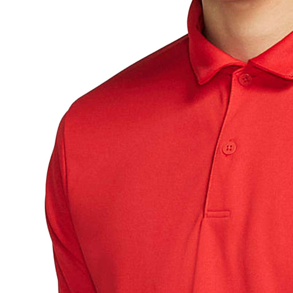 Nike Solid Color Logo Casual Short Sleeve Polo Shirt Men Tops Red CW6851-657