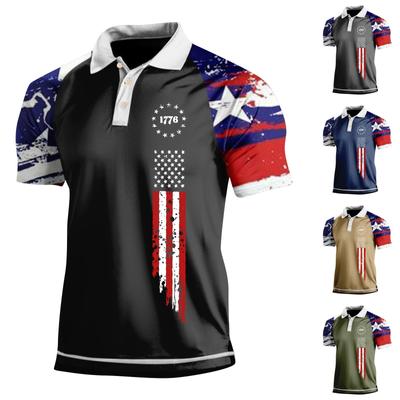 Einfarbiges Raglan-Hemd für Herren mit drei Knöpfen und weißem Kragen