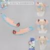 Handmade Linya Ear Feather Headpiece Cosplay Accessory Angel Wing Hair Clip Genshin Impact Fairy Costume