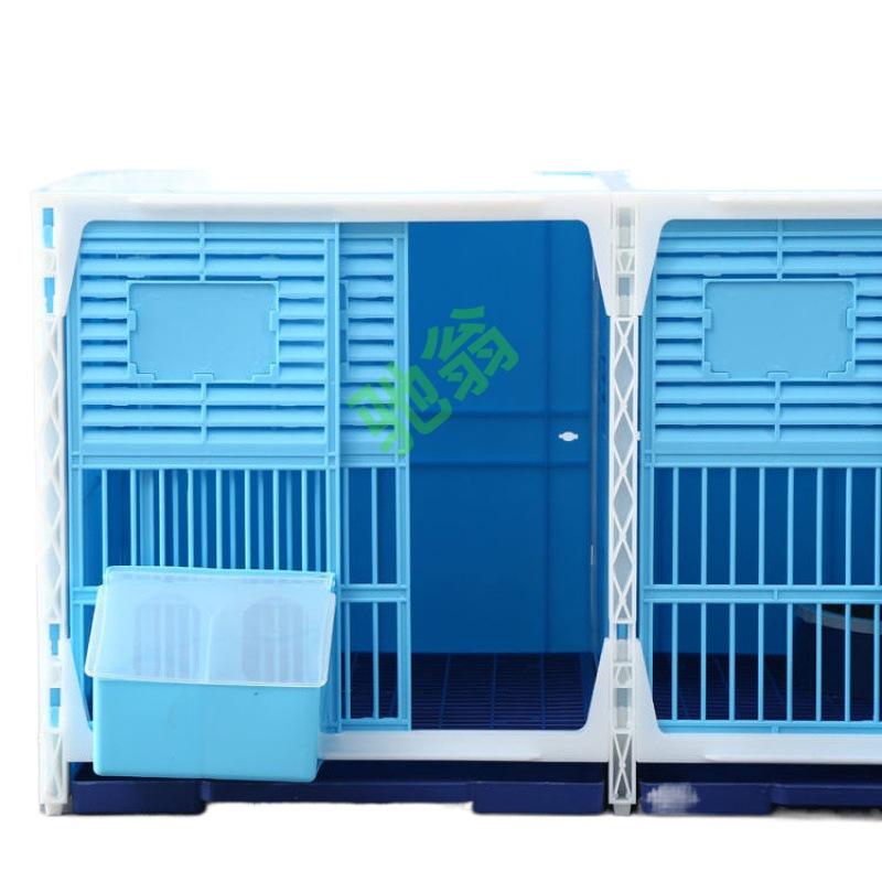 Waterproof Plastic Pigeon Nesting & Mating Cage with Shutters for Racing and Large Pigeons