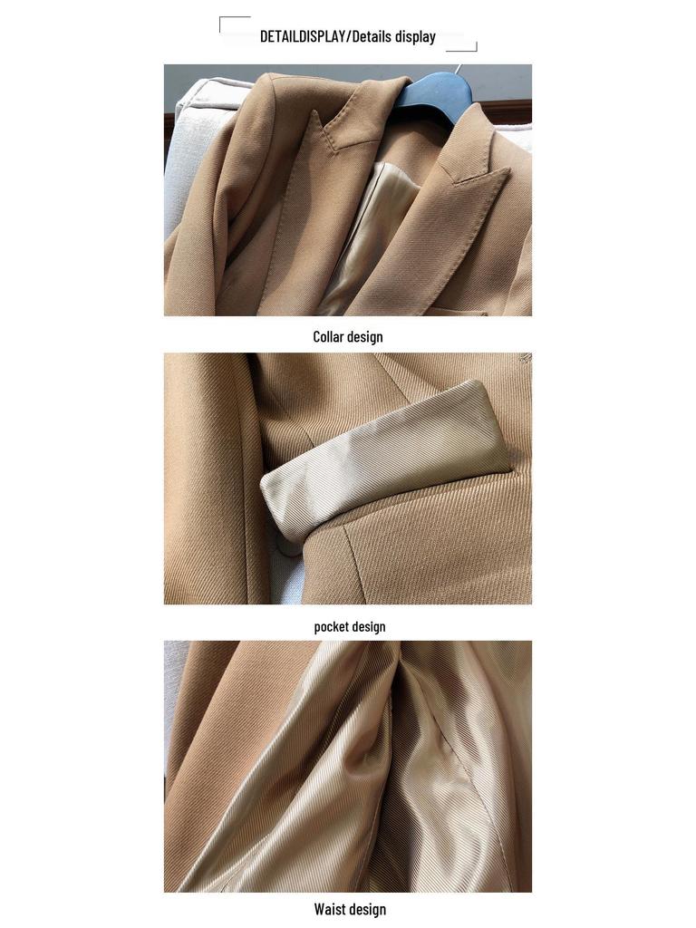 Damen Wollblazer in Slim-Fit - Vielseitig für Frühling & Herbst 2025