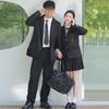 Japanese Style Academy Couple JK Uniform Set - Middle School Student Suit Jacket