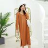 Autumn Night Dress Women Loose Large Nightgown Solid Color Sleepshirts Long-Sleeves Nightie Nightdress Modal Sleepwear
