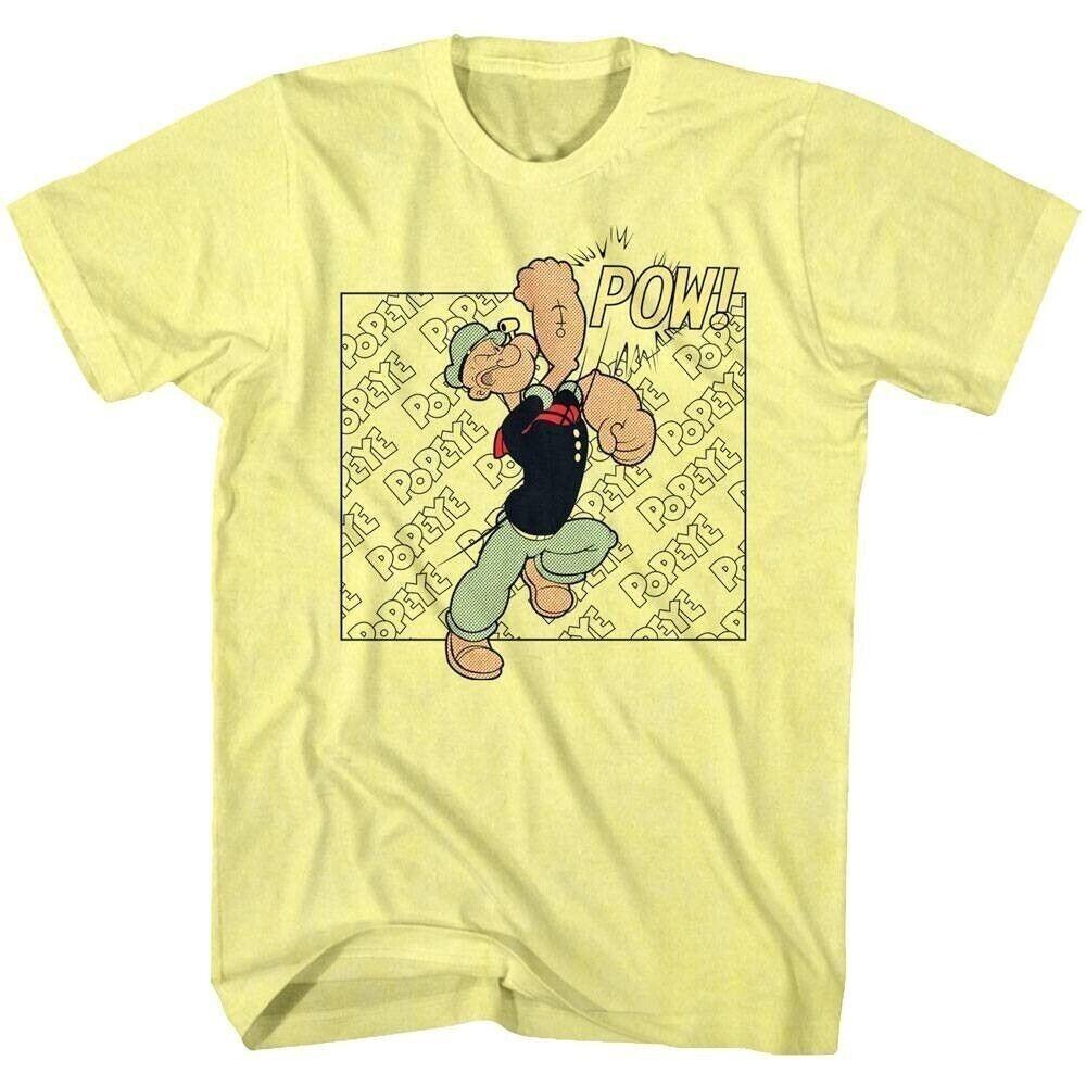 Popeye the Sailorman POW Punch Men T Shirt M