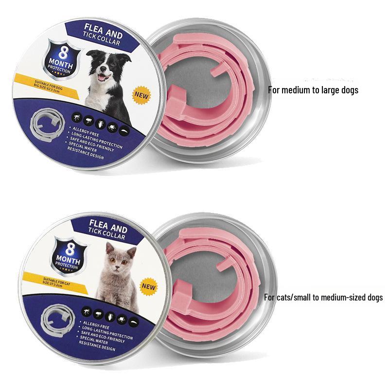 Justerbart utomhushalsband för husdjur för katter och hundar