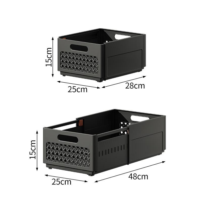 Expandable Underwear Organizer Drawer Divider, Foldable Clothes Storage Box for Socks,Bras, Underwear, Closet Organizer
