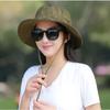 UV Protection Sunscreen Bucket Cap Wide Brim Fishing Hat Leisure Summer Panama Hat  Hawaii