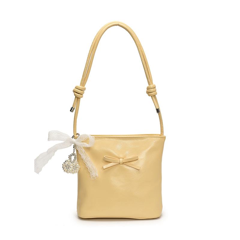 Fashion Bow Handbag Women's New Versatile Shoulder Underarm Bag