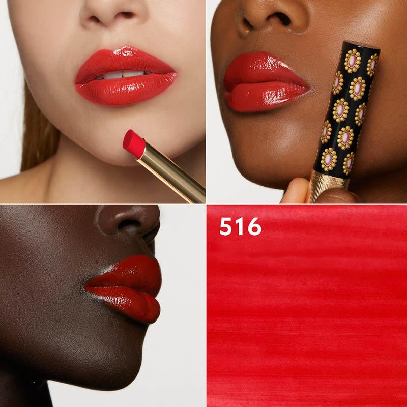 Gucci Rouge De Beauté Brillant,Moisturising, Plumping,Long-lasting Shine Lipstick