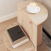 Natural Coffee Table 50 x 40 x 50 cm Solid Pine Wood