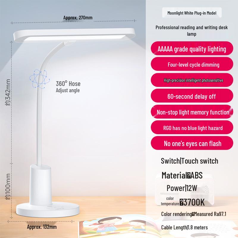 

Opple LED Full Spectrum Desk Lamp: AAAAA Grade Eye Protection for Children s Study and Reading.