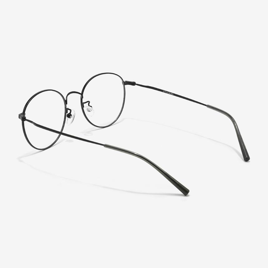 Seutailwokeu Matte Black Metal Style13 M Mbk 51Mm Stylework Eyeglass Frames