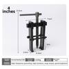 Bearing Puller Two-jaw Puller Forged Steel Hardened Jaws