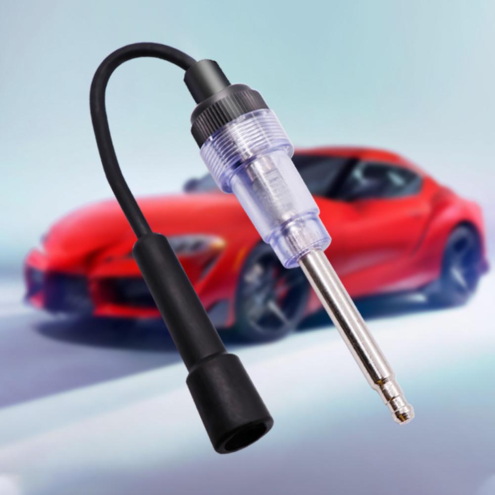 

1pc Automotive Spark Plug Ignition Tester Engine Start Diagnostic Tool Car Ignition System Troubleshooting Jump Test Inspection Repair Gauge белый