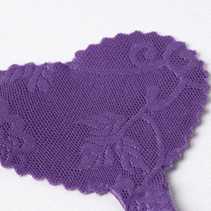 Neviditelné dámské kalhotky T-back Lingerie G-string Thong Samolepicí krajkové bezramínkové spodní prádlo