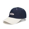 ULUK Essential Circle Denim Two-Tone Ball Cap_Ivory