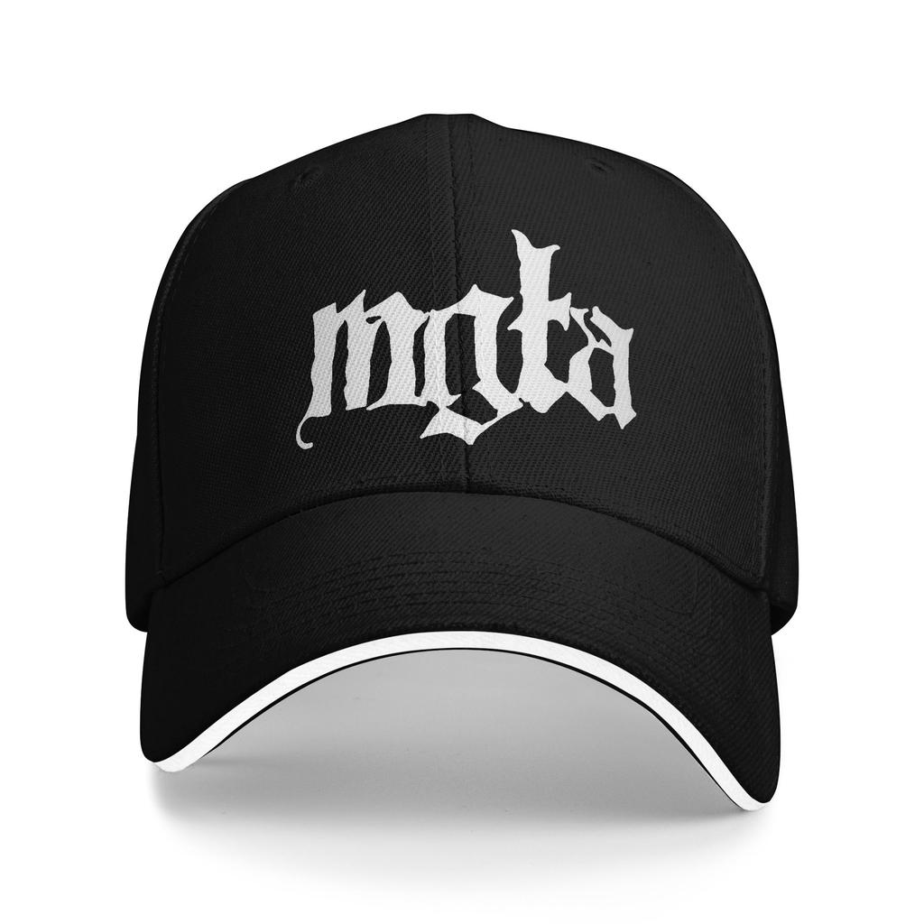 Erwachsene Retro Mgla Schwarz Metall Sandwich Kappen Mode Baseballkappe Snapback Kappen Musik Sonnenhüte Atmungsaktive Rennkappe Sommer