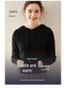 Women's Cashmere Hooded Sweater - Autumn/Winter Loose-Fit, Casual, Long-Sleeve Knit Pullover