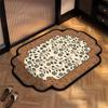 Diatom Mud Floor Mat National Water Absorption Non-slip Carpet Toilet Floor Door Mat