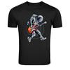 Astronaut Playing Electric Guitar Space Rock Graphic T-Shirt