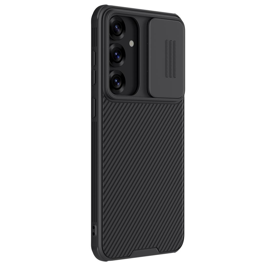 NILLKIN Camshield Pro Series for Samsung Galaxy S25 Case PC + TPU Slide Camera Lid Phone Cover
