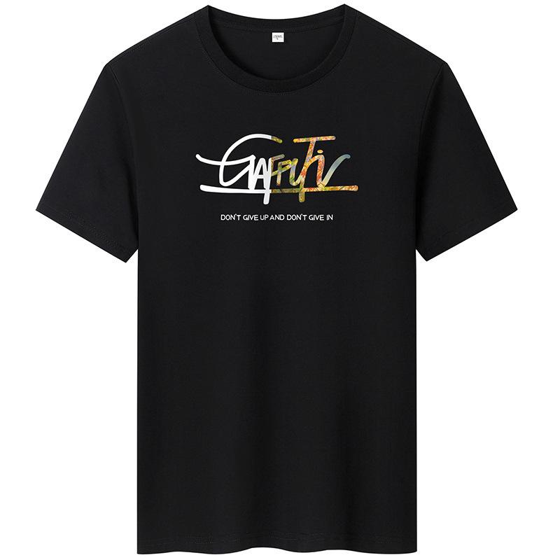 

GAF Man Fashion 7 цветов Футболка с короткими рукавами из чистого хлопка