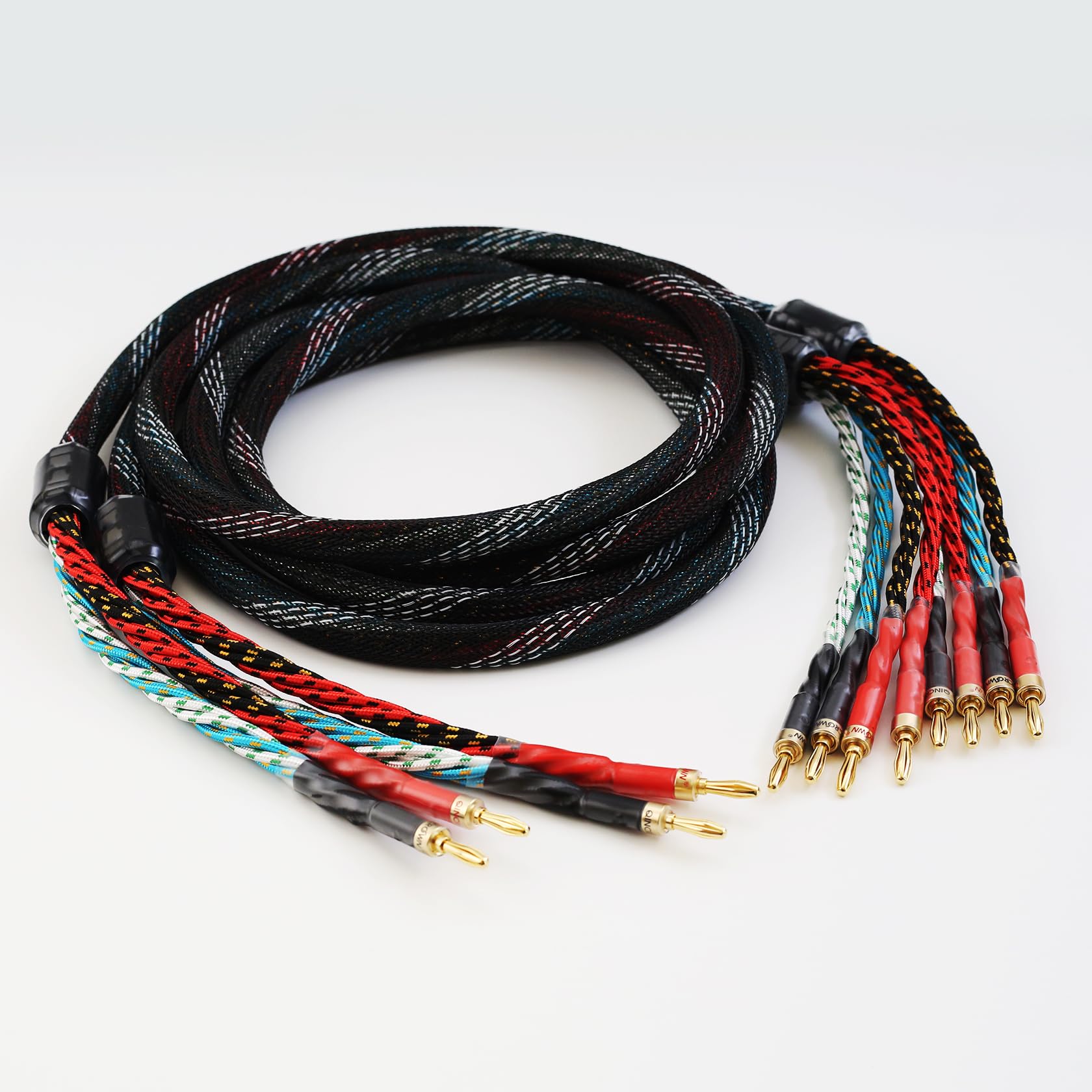 

Kawaki 42 Двухпроводной акустический кабель типа «труба», Класс электрического нагрева по западным стандартам США, Чистая медь 4N, для усилителей, Hi-Fi колонок и разъемов типа «банан» [T019]