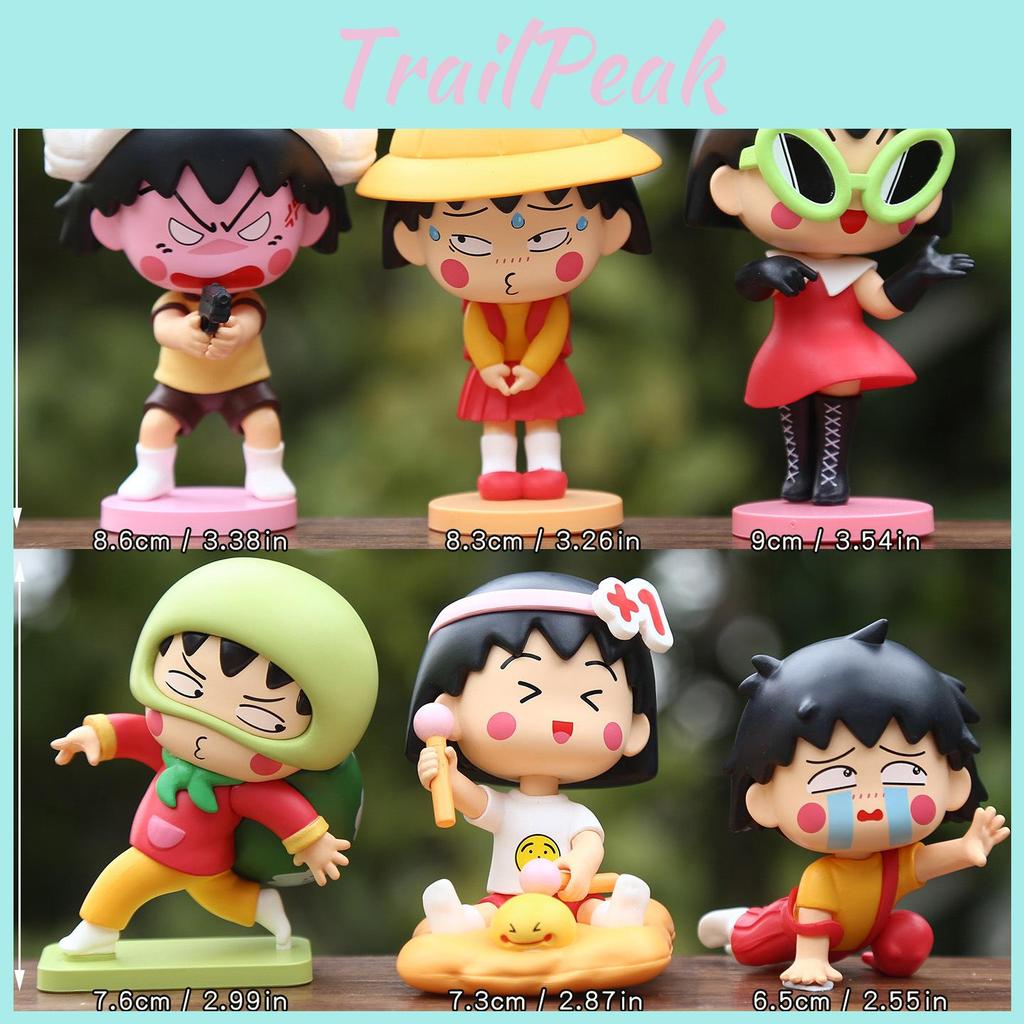 Chibi Maruko Chan Anime Pvc Handheld Toy With Interactive Features For Home And Office Use