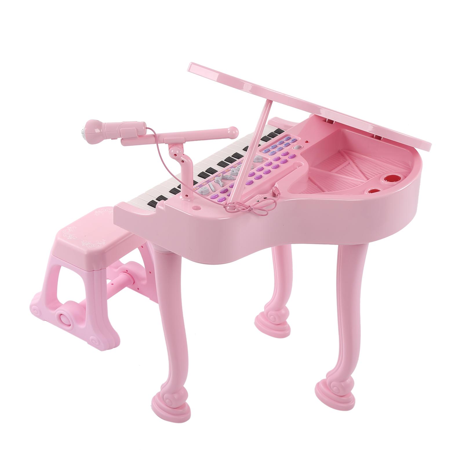

37‑Key Keyboard Electric Piano Toy with Microphone Children Kids Music Instrument Toy