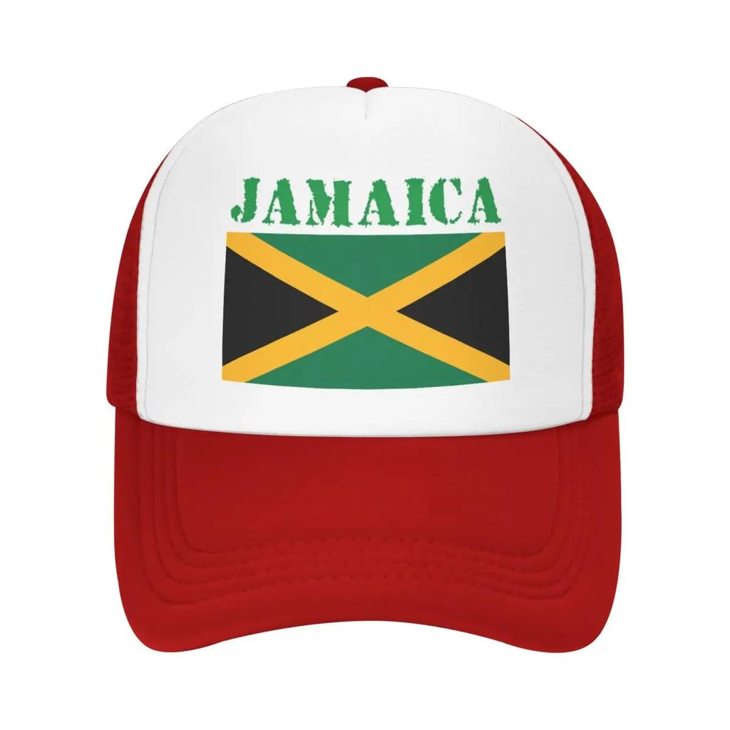 Custom Classic Jamaica Flag Baseball Cap for Unisex Women Adjustable Trucker Hat PerforUnisexce Snapback Dad Hat