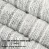 Men's Melange Mid-Calf Wool Socks - Thick, Warm, and Versatile for Autumn and Winter