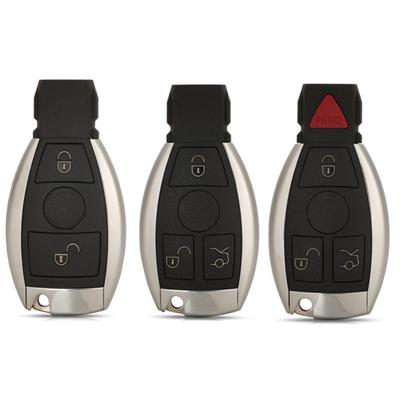 2/3/4 Buttons Remote Key Case for Mercedes Benz W203 W204 W205 W210 W211 W212 W221 W222 Car