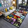 Grand Theft Auto Online: Covor de Aventură cu Octan Ridicat Potrivit pentru toate anotimpurile Decor Acasă Modă Cadouri de Crăciun Artă