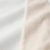 MIKIHOUSE Bear Microfiber Baby Sleeper Sleep Sack White Plain Design Snap Closure Breathable Mesh Back Made in Japan W50 x H60cm Boys Girls Kids