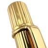 Great Cartier Ballpoint pen Striped Pattern gold mens Used