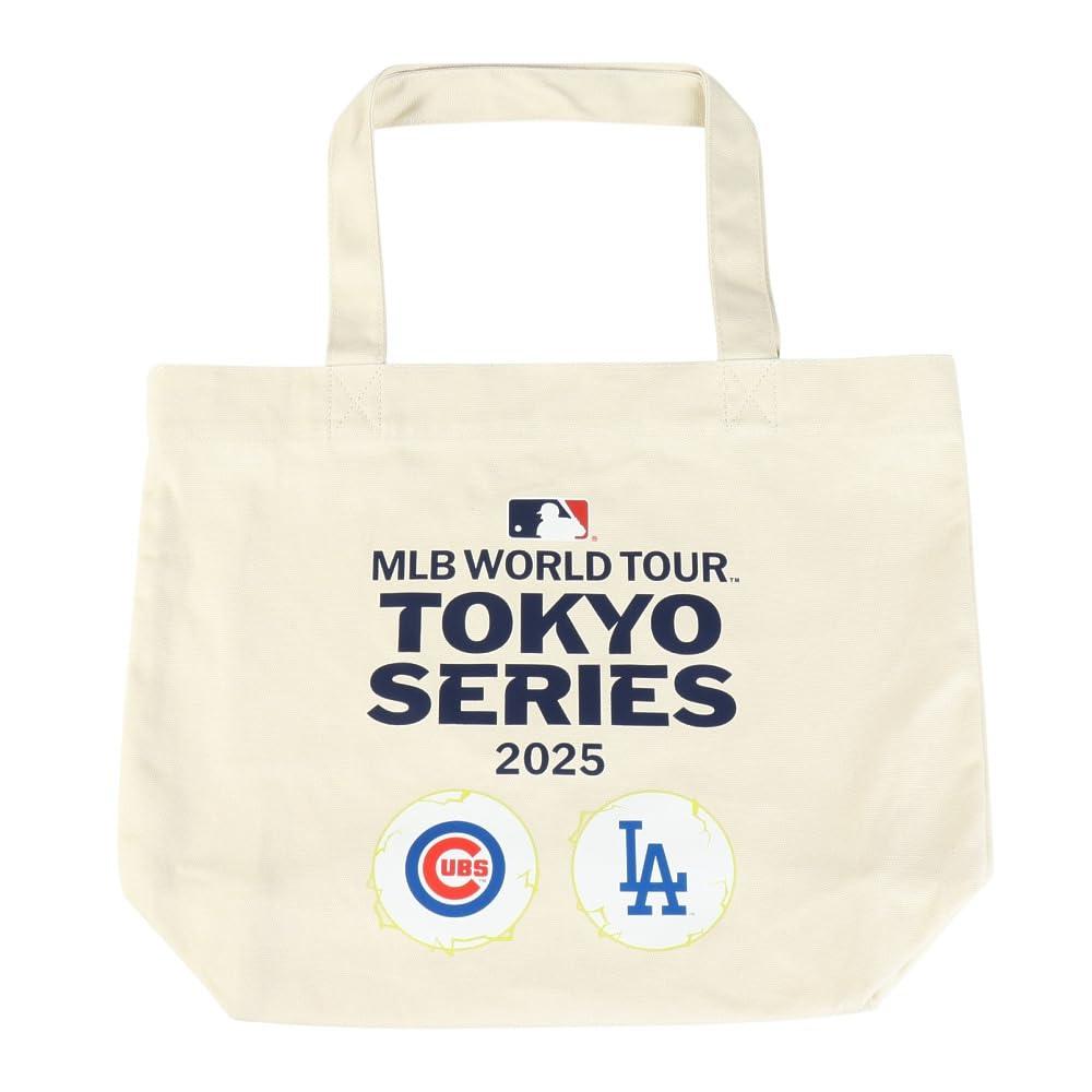 MLB WORLD TOUR TOKYO SERIES Canvas Tote Bag MLB-TTB08 IVORY