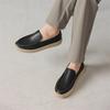Fashion 2025 New Male Comfortable Loafers Leather Fashion Walking Shoes Men All-match Male Driving Shoes Handmade Men's Non-Slip Flats