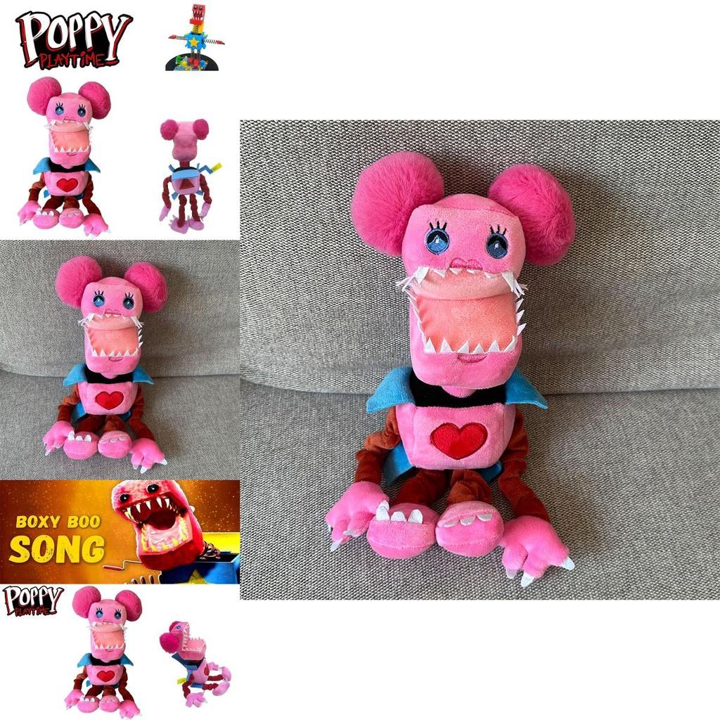 New Poppy Playtime 3 Boxy Boo Plush Toys Soft Stuffed Animal Dolls Kids Birthday Gifts
