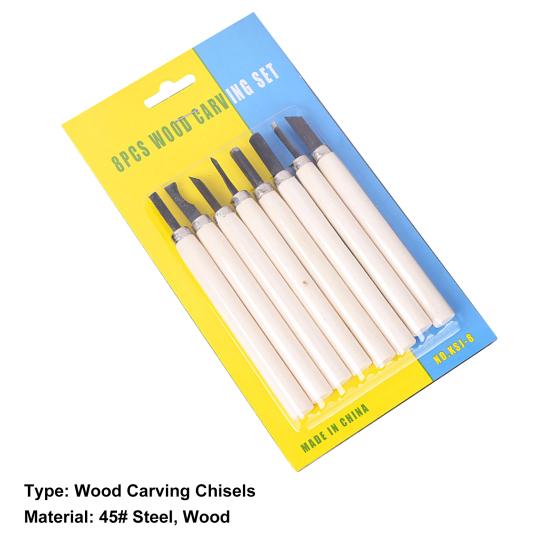 5/6/8/10/12 stuks Houtsnijbeitel Sculptuurmes Gutsen Houtbewerkingsgereedschapsset