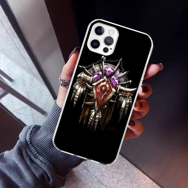 W-World Of W-Warcraft W-Wow Phone Case For iPhone 17 Air 16 15 Pro Max 14 Plus 13 Mini 12 11 Cover 7 8 SE Silicone Shell Print F