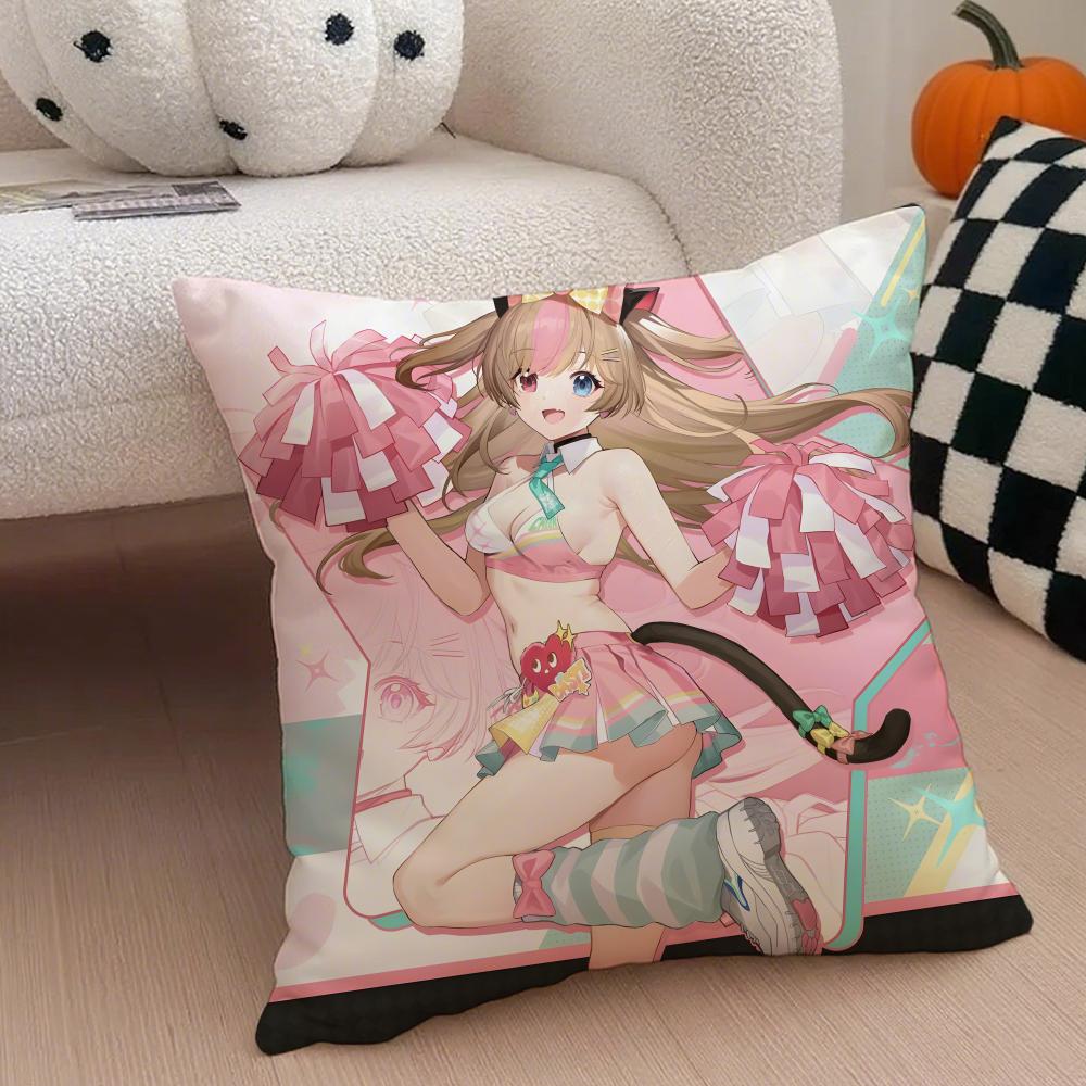 Fashion GGirls Frontline 2 EExiliums ICONS Cushion Cover Throw Pillow Cover Hidden Button Durable Polyester Chair Cushion