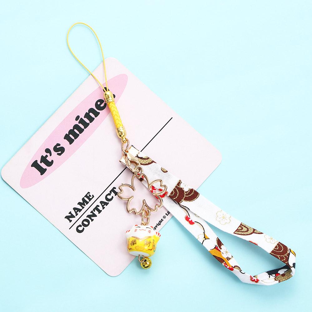 

Zinc Zinc Alloy Cloth Children Cartoon Design Japanese Style Pendant Car Key Ring Women Key Chain Lucky Cat красный