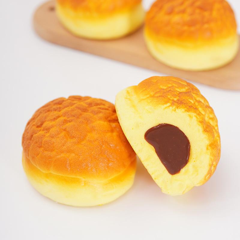 Super Soft Sticky Cream Puff Bread Pu Slow Rebound Toy Stress Relief Toy Creative Food Play Pinch Squeeze Fidget Toy Gifts
