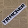 AABJZ1 Chevrolet TRACKER ABS Car Rear Letter Logo Sticker Rear Bumper Tail Door Trunk Sticker Car Emblem sticker styling Accessories