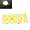 10pcs Round COB 3W High Power LED Chip Bulb Lamp Light Warm White
