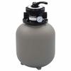 VidaXL Sand Filter for Swimming Pool with 4-position Valve Grey 350 Mm