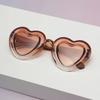 New Kids Heart Sunglasses Candy Color Balloon Pattern UV Protection Boys Girls Infant Outdoor Eyewear