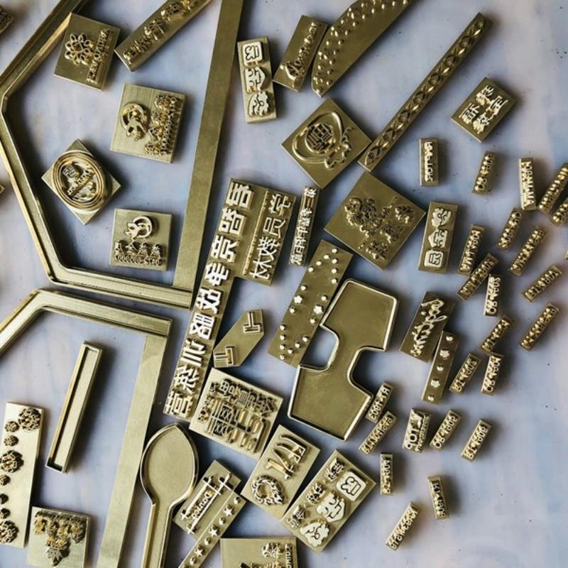Gepersonaliseerde Vuur Brandend Koper Messing Stempel DIY Hout Leer Vuur Bakken Taart Brood Branding Stempel