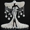 Elegante Dame Spezielle Form Diamantmalerei Set 5D DIY Kristall Strass Malerei Für Heimwanddekoration Kunstgeschenk X0D6