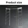 Convenient Coffee Organizer Coffee Pods Stand Coffee Storage Shelf Acrylic Texture Coffee Holder for Kitchen Cabinet